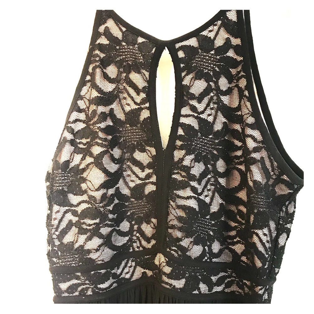 Formal Black Sleeveless Dress